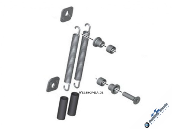 77 25 8 553 922, Satz Anbauteile Kippständer