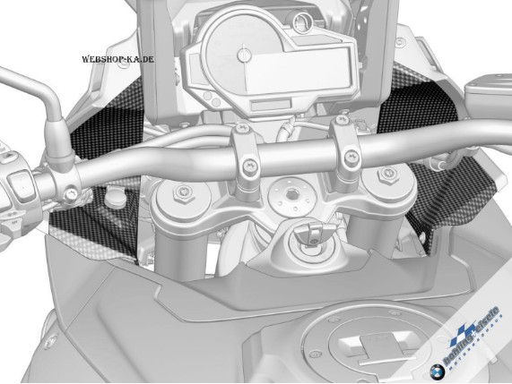 77 31 8 551 919, HP Carbon Cockpitverkleidung links