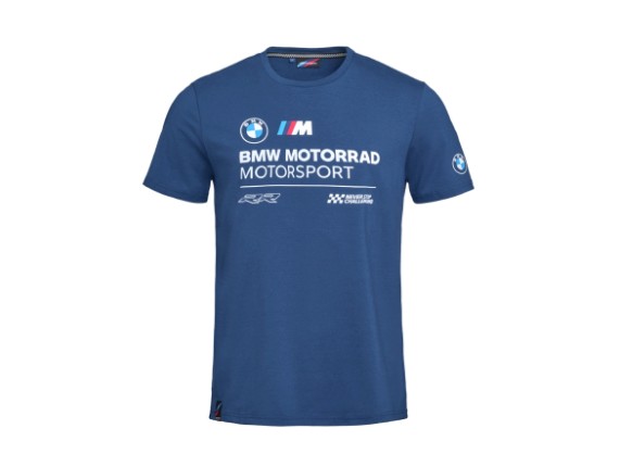 T-Shirt M Logo Motorsport blau 1
