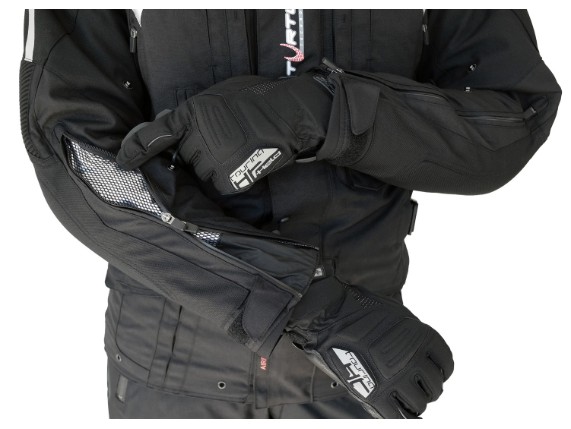 Touring B black- mesh sleeves