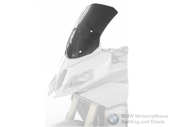 Windschild hoch getönt