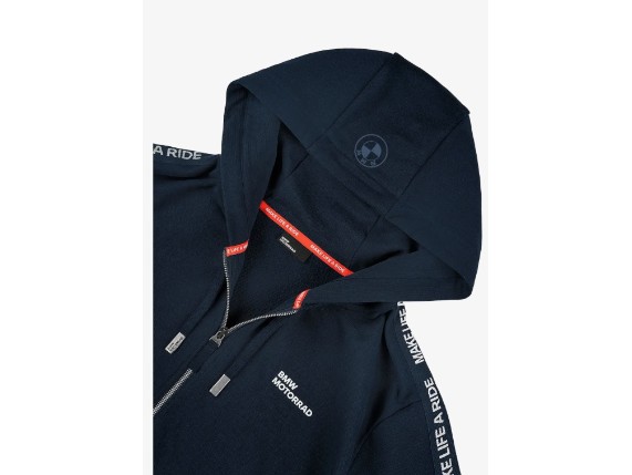 Zip-Hoodie MLAR blau 3
