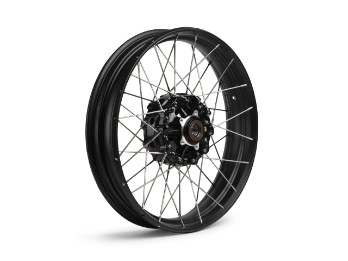 Speichenfelgensatz schwarz 