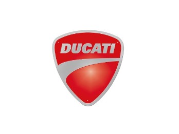 Metallschild Ducati
