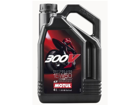 300V 4T 15W50 4 Liter