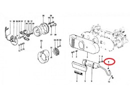 Auspuff Dichtung Gilera GSA 50 2T AC 060 1984