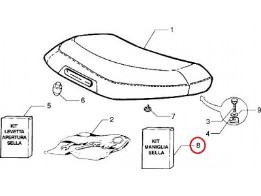 Griffschale Sitz, Piaggio Zip