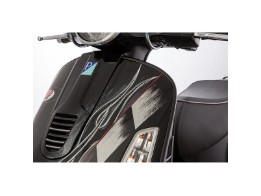 Monoschlitzrohr SIP Beinschild Vespa GTS-GTS Super-GTV-GT 60-GT-GT L 125 -300 ccm (- '18)
