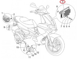 CDI Piaggio NRG Purejet, Gilera Runner 50 Purejet