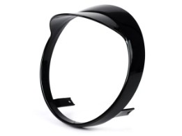 Scheinwerferzierring mit Schirmchen, MOTO NOSTRA Vespa GTS 300 HPE, 125 IGET (2019-2022)