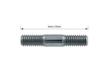 Auspuffstehbolzen RMS, APE 50, Vespa 50, PK, XL, Primavera, ET3