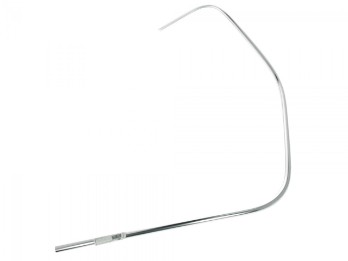 Kantenschutz Schlitzrohr rechts, silber GTS 125 300