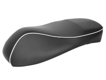 Sitzbank schwarz, Keder weiss GTS 125 300