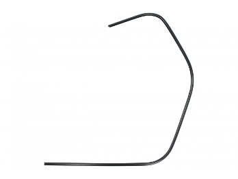 Beinschildleiste Kantenschutz Schlitzrohr rechts GTS 125 300