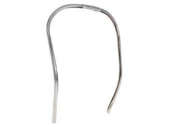 Monoschlitzrohr CUPPINI Beinschild Vespa 50-125 PV ET3