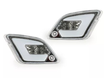 Blinker-Set hinten -POWER 1 LED (ab Bj.2014) mit Positionslicht (E-Prüfzeichen)- Vespa GT, GTL, GTV, GTS 125-300 