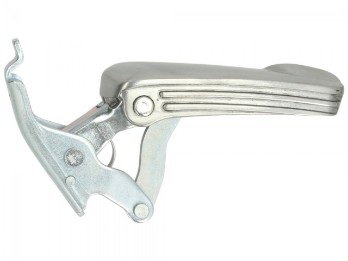 Fußraste rechts, silber, Vespa GTS GTV GTL GT