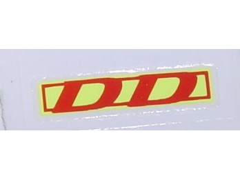 Dekor, Motiv: DD, rot, gelb Gilera Runner (DD) 50 ccm