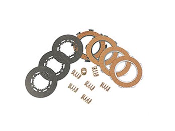 DR / Motorparts Kupplungsbeläge verstärkt, Vespa P 200 E, PX, Rally 180 200