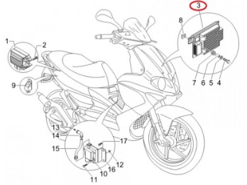 CDI Piaggio NRG Purejet, Gilera Runner 50 Purejet