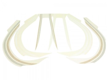 Dekorsatz Elegance, silber, gold Vespa Primavera 50 125 150