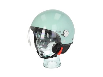 Demi Jethelm Visor 4.0, mint glänzend XL
