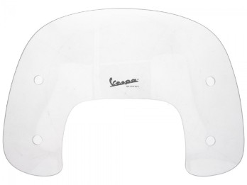 Windschild klein mit Halterung Vespa S 50 125 150 Bj 2007-12