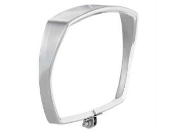 Lampenring SIEM, Vespa 50 Special-Elestart chrom, trapezförmig