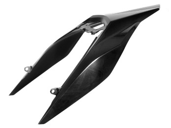 Heckverkleidung ohne Dekor, schwarz Aprilia RX SX 125