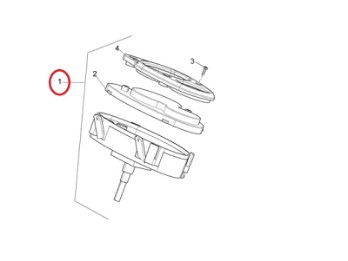 Instrumentengruppe, Aprilia Sport City One 50