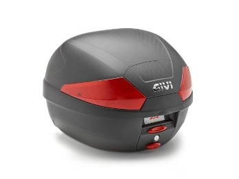 B29 - Monolock Topcase mit Platte schwarz, Max Zuladung 3 kg