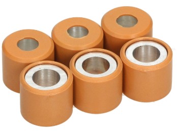 Variatorrollensatz 19x17 mm, 7,4 g, Aprilia Atlantic, Scarabeo, Sport City, SR Max 125