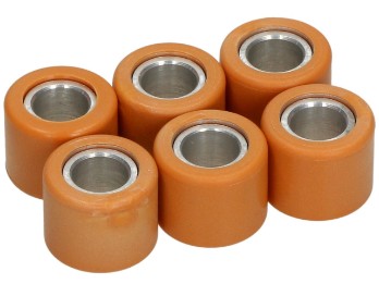 Variatorrollensatz 19x15,5 mm 5,3 g, , APRILIA DERBI GILERA ITALJET MALAGUTI PIAGGIO VESPA