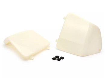 Serviceklappe-Wartungsklappe-Set Innenverkleidung Beinschild  Vespa GT, GTL, GTV, GTS 125-300 (03-22), HPE, Supertech