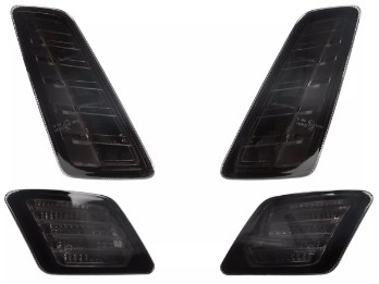 Blinker-Set V + H POWER 1  LED Vespa GTS GTV 125-300 Keyless