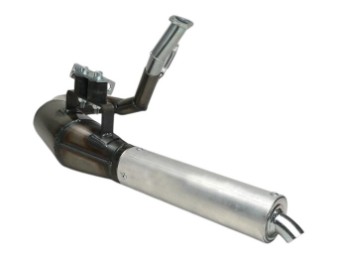 180°- Rennauspuff gedreht Vespa V50 ET3 PV PK