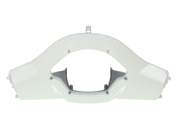 Lenkerverkleidung hinten, Tachoverkleidung, weiß