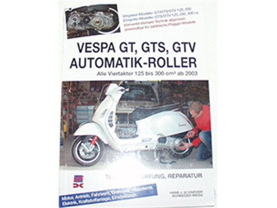 326880, Reparaturanleitung Vespa GT/GTS/GTV