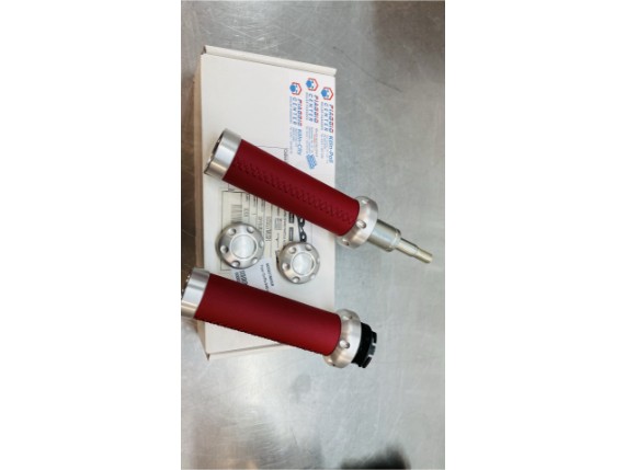 605827M0SR, Griffe Vespa 946 Aluminium/Leder