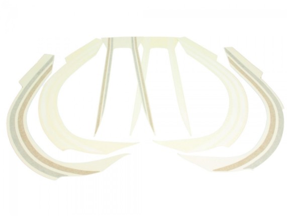 Dekorsatz, Motiv: Elegance, silber, gold