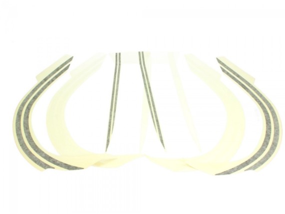 Dekorsatz, Motiv: Elegance, anthrazit, schwarz