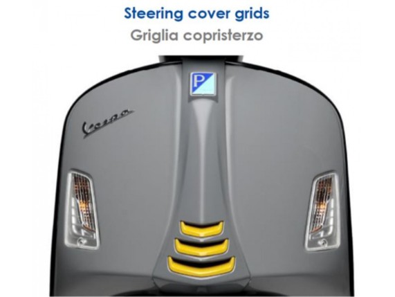 Zierstück Satz, schwarz glänzend