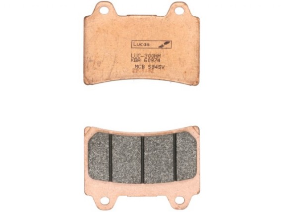 TRW Bremsbelagsatz, MCB584SV, Sintermetall, homologiert ECE R90