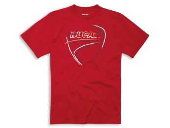 T-Shirt Heartbeat rot 