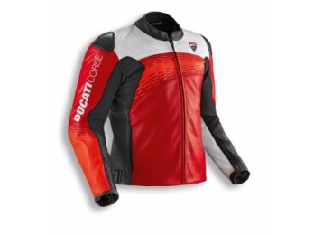 Lederjacke Ducati Corse C7 Perforiert 