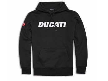 Essential Sweatshirt mit Kapuze schwarz