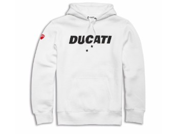 Essential Sweatshirt mit Kapuze weiss