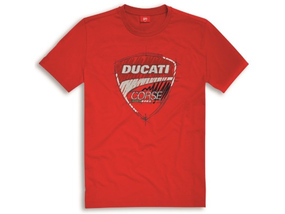 987695024, DC GRAPHIC RED T-SHIRT M