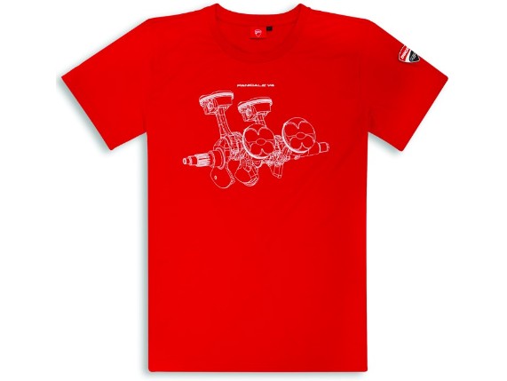Ducati Panigale V4 T-Shirt Herren 98769803 (vorne)