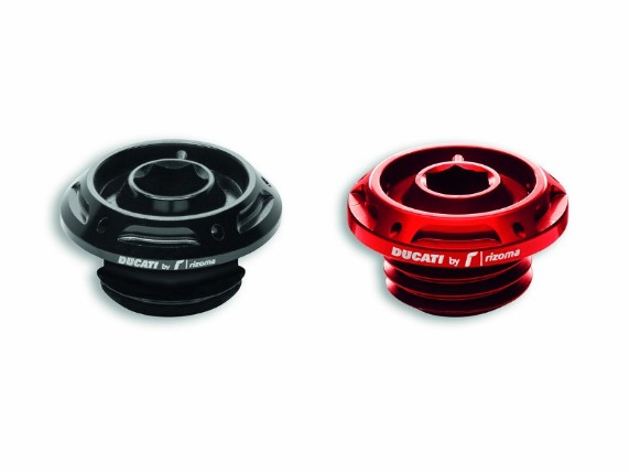 Ducati Performance Öleinfüllverschluss Rizoma 97380871AB rot 